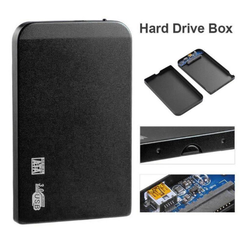 Θήκη εξωτερικού σκληρού δίσκου 2,5" SATA σε USB 3.0 χωρίς εργαλεία, εξαιρετικά λεπτό
