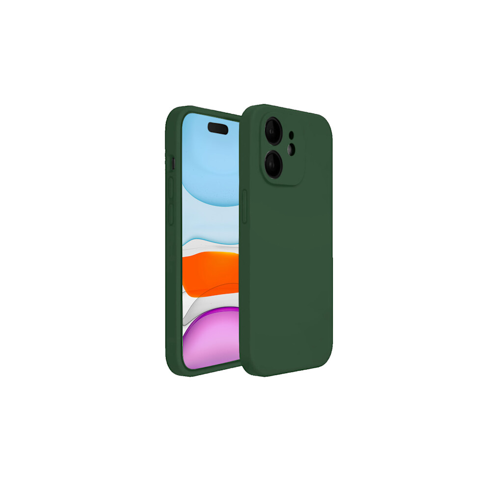 Compatible With Iphone 11 Matte Case - With Camera Protection Green 9395123915722