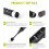 Bore Sighter Kit with Carrying Case Adjustable Universal Hunting Tools Lightweight Durable Boresight 3