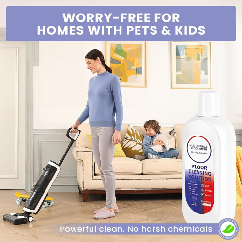Floor Cleaning Solution, Deep Clean Hard Floors, Lavender Scent, 2 Pack 1