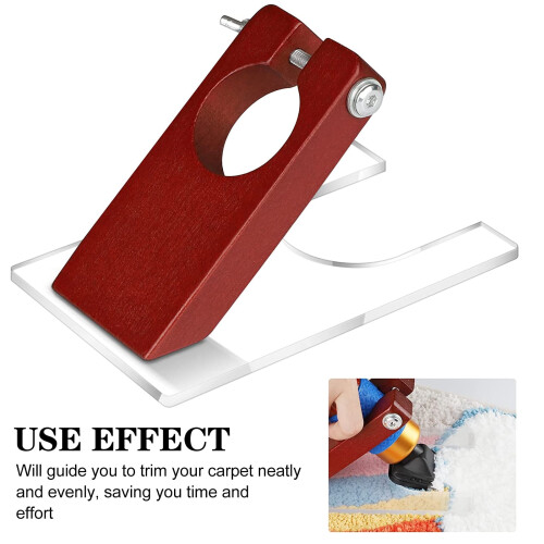 Shearing Guide for Carpet Trimmer Convenient Carpet Trimmer Base Home Carpet Trimmer Guide 2