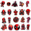 Αυτοκόλλητα Deadpool, Αυτοκόλλητα Υπερήρωων, Αυτοκόλλητα Χύμα, Αυτοκόλλητα 5