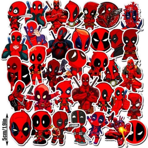 Αυτοκόλλητα Deadpool, Αυτοκόλλητα Υπερήρωων, Αυτοκόλλητα Χύμα, Αυτοκόλλητα 2