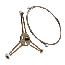 2 stuks magnetron draaiplateau ringen met wieltjes, draaiplateau ring, roterende ring met wieltjes voor borden