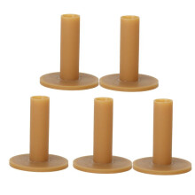 Eease 80 mm rubberen golftees voor heren - Draagbaar en duurzaam (5 stuks)