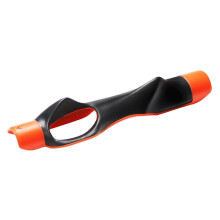 Comfortabele, zachte golfgrip van kunststof en rubber, oranje, 15,5 cm