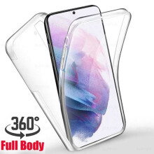 Cás Lánchlúdaigh 360 & Frith-Thurraing atá comhoiriúnach le Samsung S21FE Trédhearcach