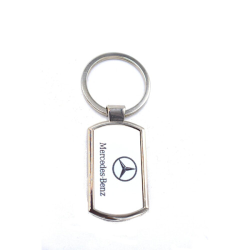 Mercedes kulcstartó ezüst