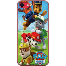 Ag luí le Apple atá comhoiriúnach le iPhone8 Cás Trédhearcach Paw Patrol