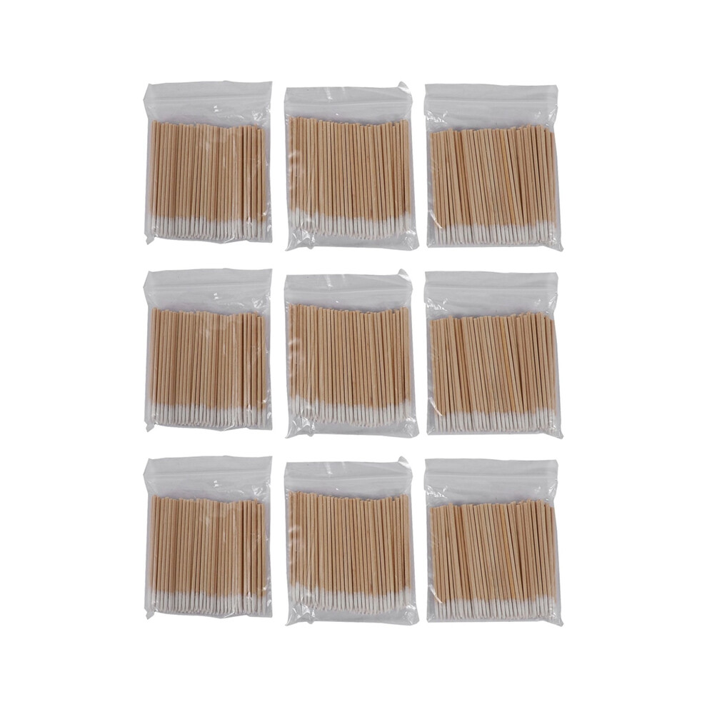 White 900Pcs Cosmetics Permanent Makeup Health Care Ear Jewelry Cleaning Stick Bud Tip Kapok Cotton Swab