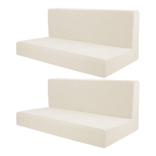 Tnarru2Pcs Capas para Assentos de RV, Capas para Almofadas de Camper, Capas Protetoras para Sofás e Móveis de Trailers, Fáceis de Instalar e