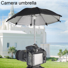 SUSUchens DSLR aparat foto umbrelă universală pentru patuț foto accesoriu fotografie parasolar suport de ploaie pentru Canon negru