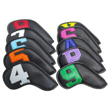 10 ks putterů, golfových doplňků, krytů na drivery, sady holí, sad holí, dámských golfových tyčí a pokrývek hlavy