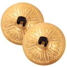 Copper Finger Cymbals for Belly Dance with Clear Crisp Tone and Comfortable Fit for Stage Performance