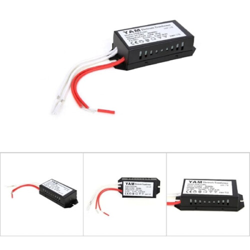 Ηλεκτρονικός μετασχηματιστής 220V σε 12V, μετατροπέας τάσης, έξυπνος οδηγός ισχύος 1