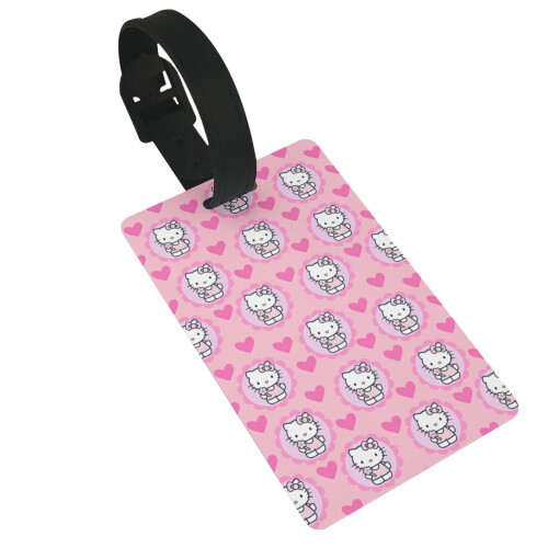 Κρεμάστρα αποσκευών Hello Kitty με ετικέτα αναγνώρισης ονόματος, αφαιρούμενο