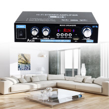 SUSUchens AK35 teljesítményerősítő, mini HiFi, fekete, digitális, 60 W, 2.0 csatornás, Bluetooth-kompatibilis, 5.0 audioerősítő otthonra,