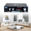 SUSUchens AK35Ενισχυτής ισχύος Mini HiFi Μαύρο Ψηφιακό 60W 2.0CH Συμβατό με Bluetooth 5.0Ενισχυτής 1