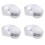 4X PIR υπέρυθρος αισθητήρας κίνησης AC110V-220V με ρυθμιζόμενο διακόπτη για πολλαπλά 1