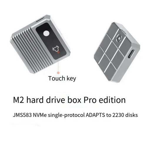 Harddiskkabinet NVMe Single Protocol Pro Max Edition Praktisk Solid State Mobile harddiskkabinet 2