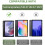 Capa compatível com Samsung Galaxy Tab A7 Lite de 8,7 polegadas SM-T225/T220/T227, capa inteligente fina e leve com suporte triplo. 2