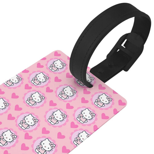 Κρεμάστρα αποσκευών Hello Kitty με ετικέτα αναγνώρισης ονόματος, αφαιρούμενο 2