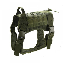 Zaino da trekking per cani JANDEL, borsa tattica da sella compatibile con cani di taglia media e grande per viaggi e campeggio.