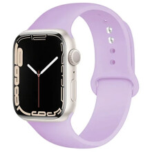 Silikonarmband kompatibel mit Apple Watch (38 mm, 40 mm, 41 mm, 42 mm, 44 mm, 45 mm, 46 mm, 49 mm), für iWatch Series 10, 9, 8, 7, SE, Ultra 2,