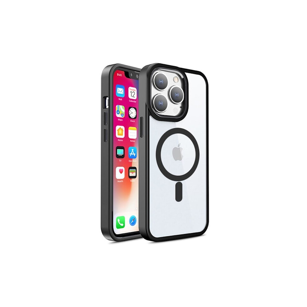Compatible With Iphone 14 Pro Silicone Case - Magsafe Compatible With Iphone 14 Pro Black 9395123137803