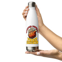 Edelstahl-Trinkflasche für Fast-Food-Fans, Wochenendprognose: 100%ige Wahrscheinlichkeit für frittiertes Hähnchen