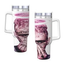 4znm40ozH2.0Vakuově izolovaný hrnek z nerezové oceli s víčkem a brčkem na vodu, ledový čaj nebo kávu, smoothie