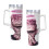 4znm40oz H2.0 Ανοξείδωτο ποτήρι με μόνωση κενού αέρος με καπάκι και καλαμάκι για νερό, 1