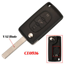 CE0536 Chave remota para Citroen Berlingo Dispatch (Van)