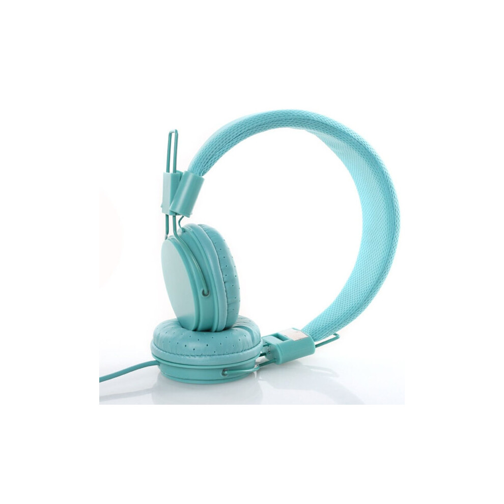 Wired Headphones Stylish Headphones With Headband Deep Deep Green 9395123137995
