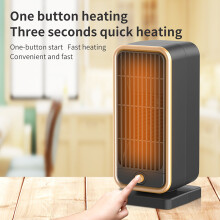 2022 Energy Saving Silent Ceramic Heater, One-Touch Heating, Warm Air No Light, Compatible with Bedroom & Room Use, with Fan