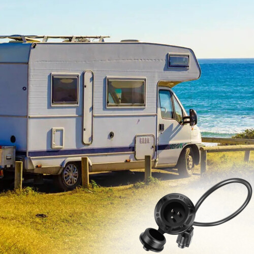 Καλώδιο επέκτασης βαρέως τύπου για εξωτερικούς χώρους με βύσμα AC, υποδοχή 2