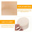 2pcs Round Cheese Cake Boxes Dessert Packing Boxes Practical Cake Storage Boxes 4