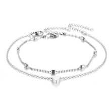 Anklet, 2x - Silver Silver