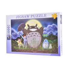 1000-teiliges Holzpuzzle für Erwachsene und Kinder – Mein Nachbar Totoro zusammensetzen