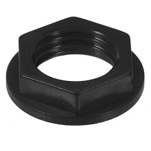 FOMIYES Hex Nut for Cliff UK Jacks S-H902 / 903 / 904 / 905 (Black)