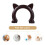 Guangmc Interior Cat Door Built In Hollow Core Inside Doors Brown 4