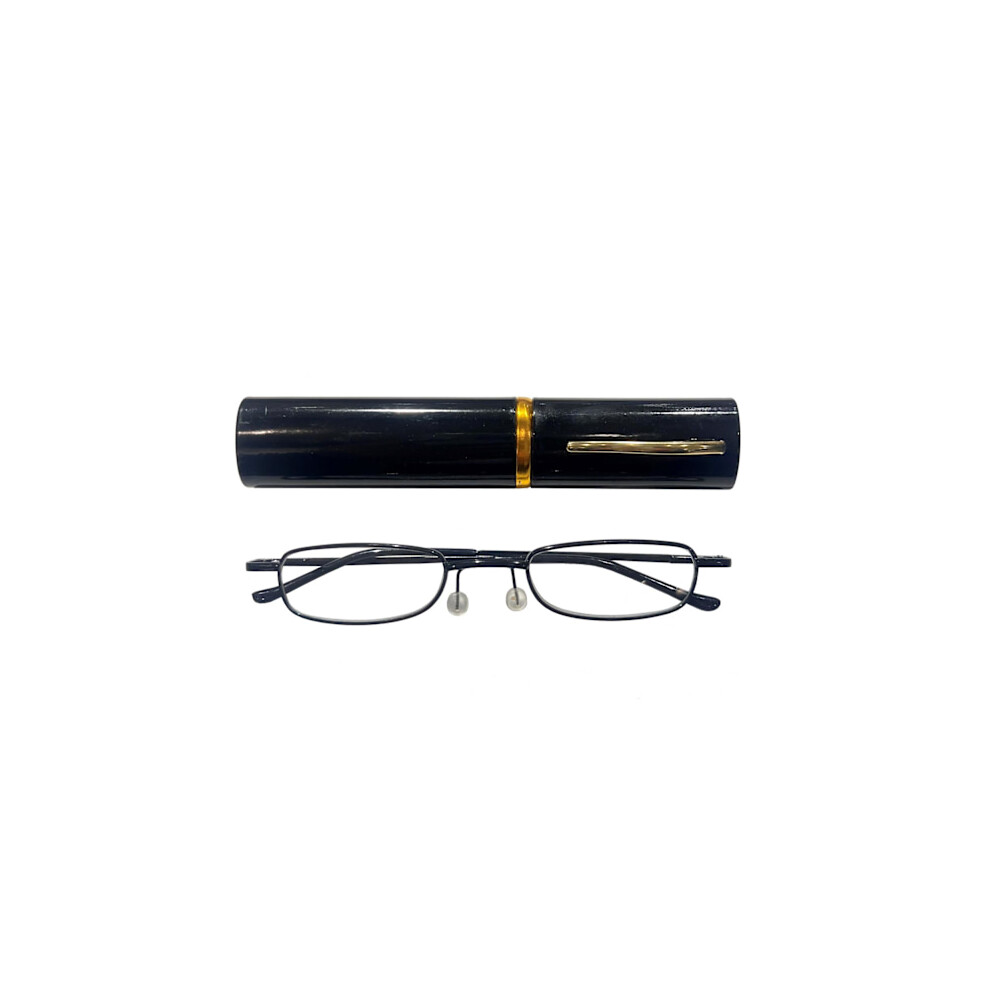 Duga Reading Glasses 2.0 with case black Black