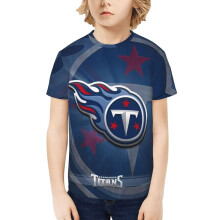 TEN_Titans Youth Short Sleeve Shirt for Boys and Girls Sports Football Team for Baseball Fans Gifts