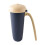 Nut Cracker Splash Proof with Handle & Cover, Multifunctional Metal Pecan Cracker for Various Nuts, Labor-Saving Opener 1