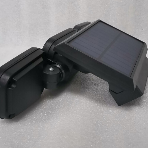 Solar bewegingssensorlampen 2000LM 74LED's, IP65 waterdicht, buitenbeveiliging 1