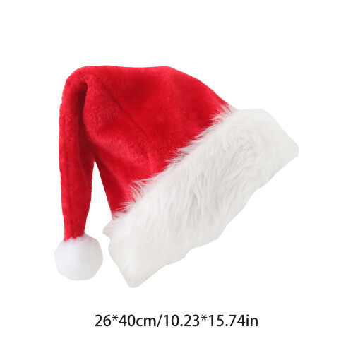 WinysinHoliday Καπέλο Για Παιδιά Unisex Βελούδινο Άνετο Χριστουγεννιάτικο Καπέλα Έξτρα 2