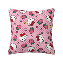 Hello Kitty cartoon kussensloop, decoratieve sierkussenhoezen voor op de bank of in huis, kies een vrolijke seizoenskussenhoes voor op de bank