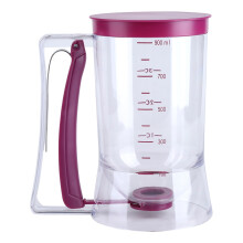 Beslagdispenser - 900 ml Handmatige beslagdispenser Cupcake Pannenkoek Wafel Maatbeker Keuken Bakgereedschap