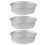 3 stk. ovale cheesecakeforme, æggeformede kageforme, non-stick forme, bageartikler 2