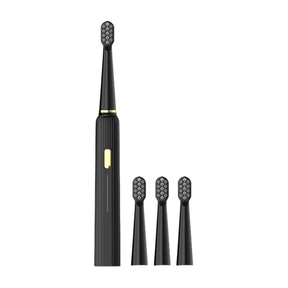 YOBOLK Electric Toothbrush, Low Noise & Portable with Smart Timer, IPX7 Waterproof Vibration Toothbrush - Compatible with Replacement Heads